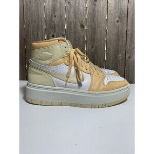 Nike Air Jordan 1 Elevate High SIZE 10.5 Celestial Gold White DN3253-200 Womens
